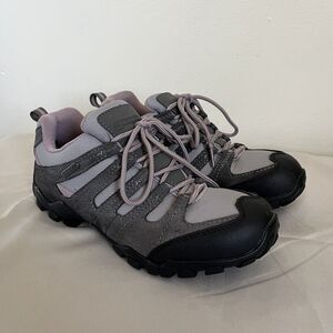 MOUNTAIN WAREHOUSE Belfour Womens Waterproof Hiking Shoes, Gray- Size 6